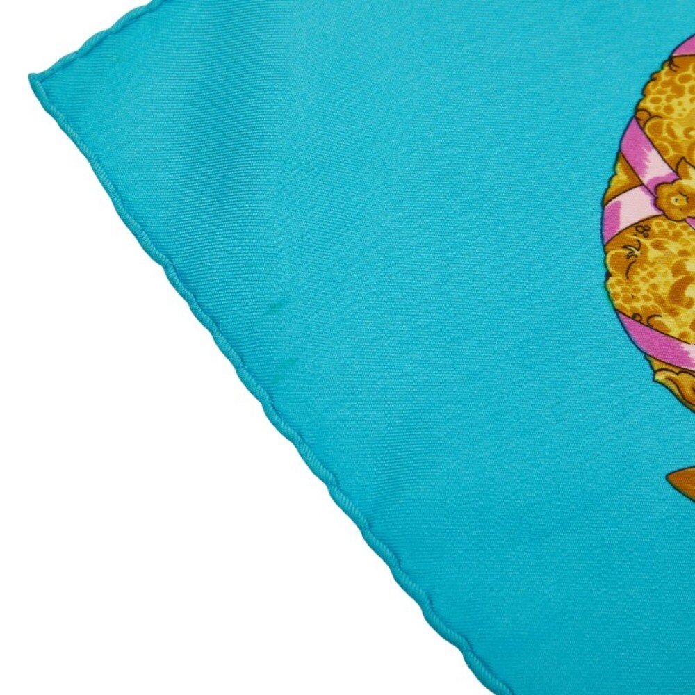 Hermes Hermès Carré 90 Hommage a Charles Garnier Scarf/Muffler in Light Blue ... - Picture 4 of 10